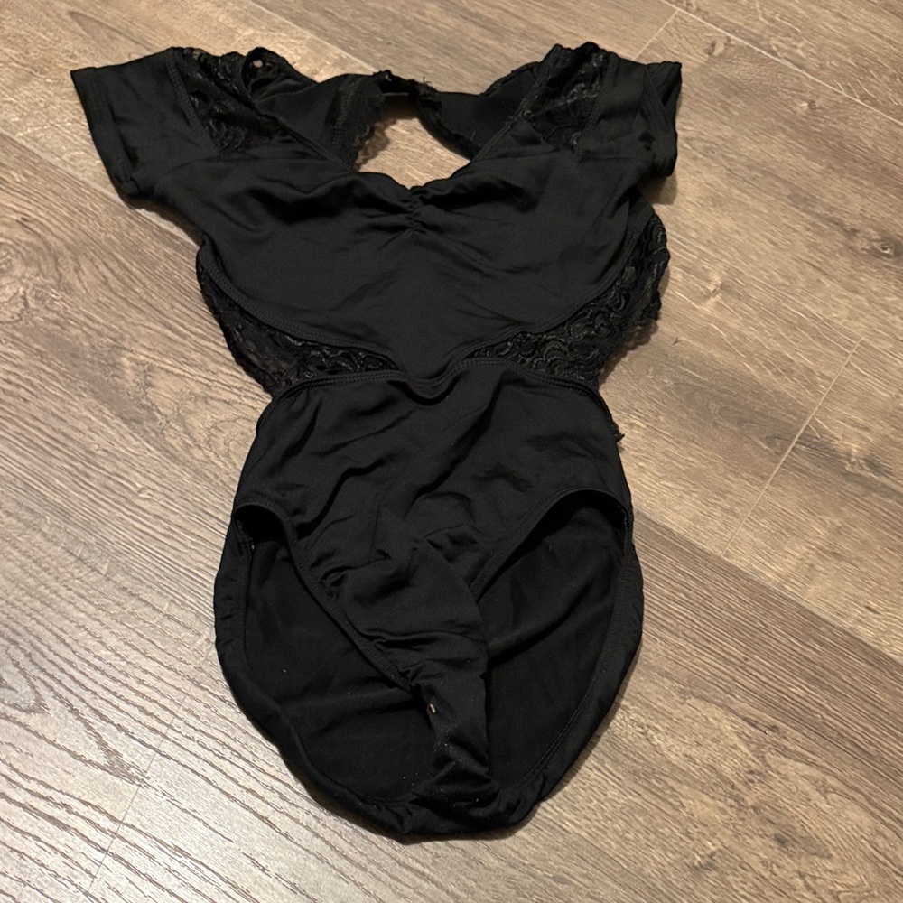 Black Lace Bodysuit